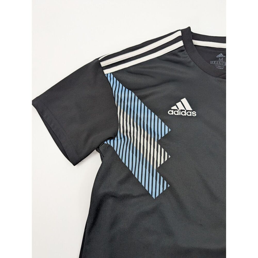 Argentina Soccer Jersey Mens Medium Black World Cup Away AFA Futbol - Picture 6 of 16